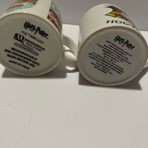 Warner Bros. Harry Potter White Mugs